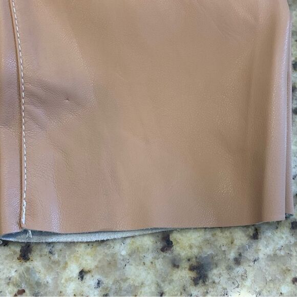 Express Straight Super High Rise Pants Size 2 Tan Color - Picture 10 of 12